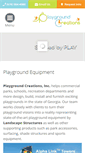 Mobile Screenshot of playgroundcreations.com